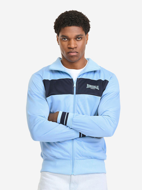 Lonsdale Cardigan Light Blue/Dark Blue