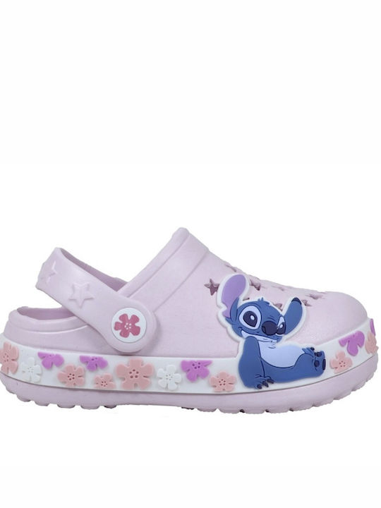 Disney Stitch Παιδικά Ανατομικά Σαμπό Θαλάσσης Ροζ