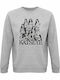 Kinder-Sweatshirt Grau Melange Katseye Band Members Fanart Design