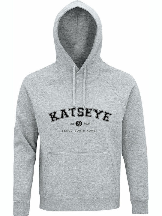 kirikoko Kids Sweatshirt with Hood Grey Melange...