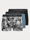 Trunks Ανδρικά Μποξεράκια Multi Black 3Pack