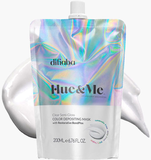 Difiaba Color Mask Χωρίς Αμμωνία Λευκό 200ml