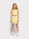 Kids Fabric Yellow Shorts/Bermuda