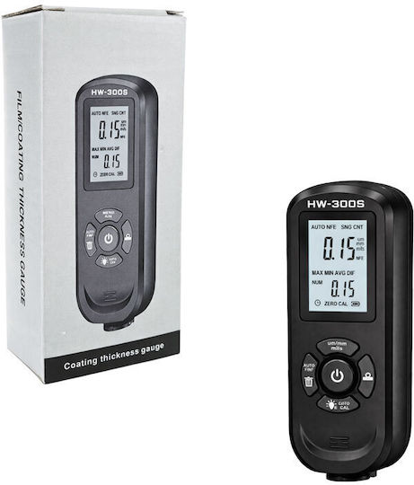 High Accuracy Digital Coating Thickness Meter Hw-300s Digital Coating Thickness Gaug 013214