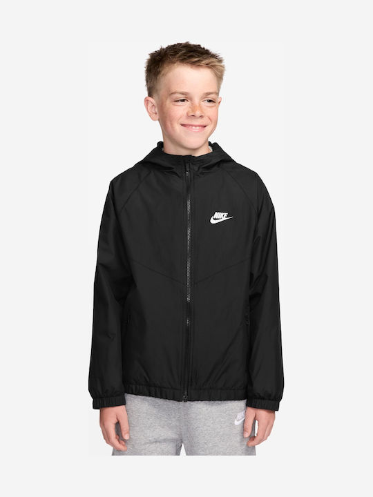 Nike Nsw Waterproof Kids Sports Short Jacket Wi...