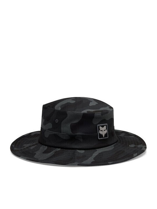 Fox Base Over Sun Fabric Men's Hat Black