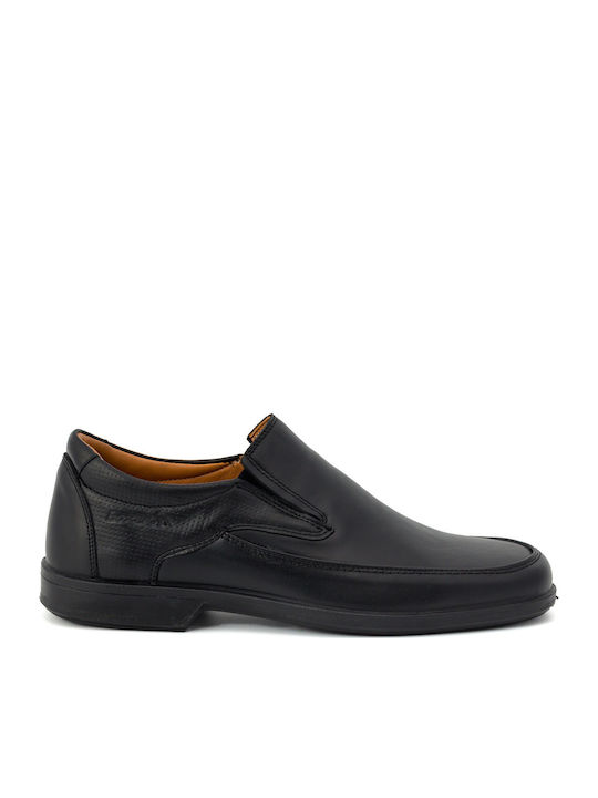 Leather Men's Casual Shoes Black