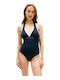 One Piece Swimsuit Dark Night Navy