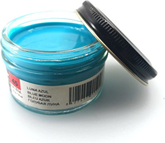 Tarrago Shoe Cream 50 Ml Color Pale Blue Tourmaline 44 Shoe Dye Shade Tarrago 44 Tourmaline