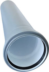 Pipe PP 1 Muff Φ75 1000mm Rubber