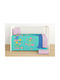 Set Baby Crib Cotton Green Sheets 100x150cm 3 Pieces