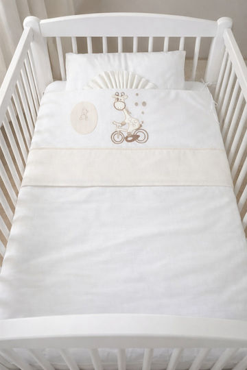 Set with Fitted White 80x120cm Set with Fitted White 80x120cm