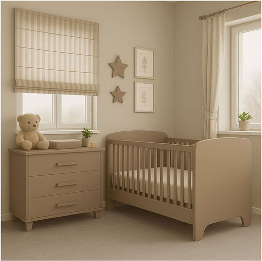 Asterias Bebe Crib Evelina Brown