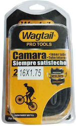 Wagtail Велосипедна Гума 16" 16x1.75 Вътрешна Гума За Велосипед Wagtail Велосипедна Гума 16" 16x1.75 Вътрешна Гума За Велосипед