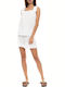 Pink Label Babydoll Alb de Vară