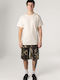 Herren Shorts Cargo Tarnfarben