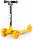 BabyMix Scuter Copii Prime 3 Roți Galben