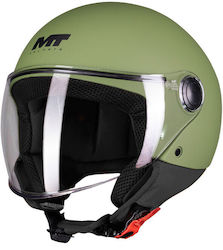 MT Street S Pure Jet ECE 22.06 A6 Khaki Matte