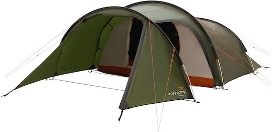 Easy Camp Σκηνή Camping Τούνελ Ορειβασίας Πράσινη με Διπλό Πανί 3 Εποχών για 4 Άτομα Αδιάβροχη 3000mm 405x235x120εκ.