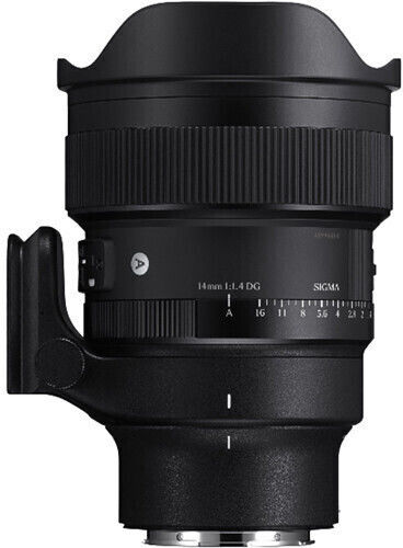 Full Frame Camera Lens 14mm F/1.4 DG Art for Sony E Mount Black