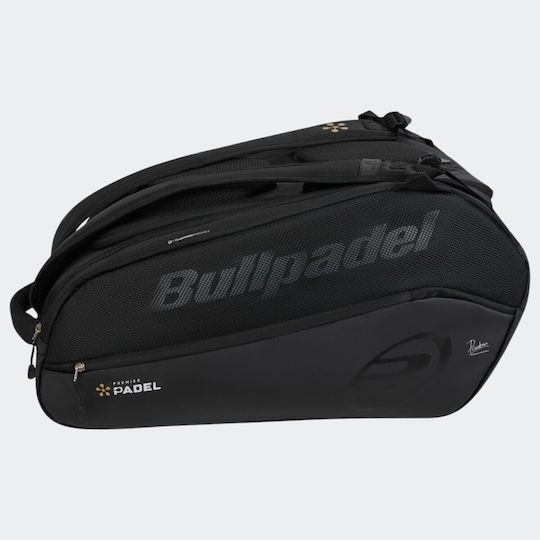 Bullpadel Shoulder / Hand Bag Padel 4 Rackets Black