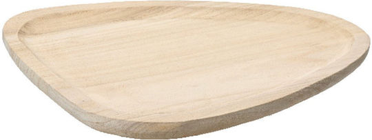 Kaemingk Hölzernes Serviertablett 40x30x2,5cm
