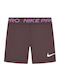 Pantaloni Pentru Copii Sport Scurt Dri-Fit Maro