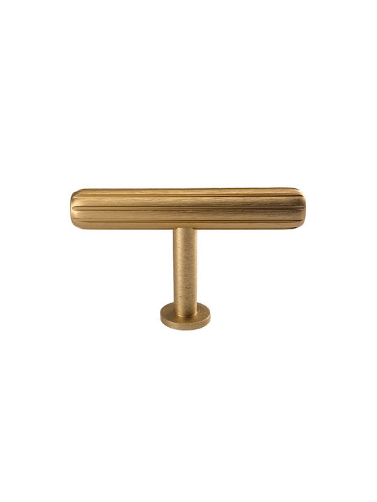 Viefe Buton Mobilier Din Metal Brushed Brass 0621055L291