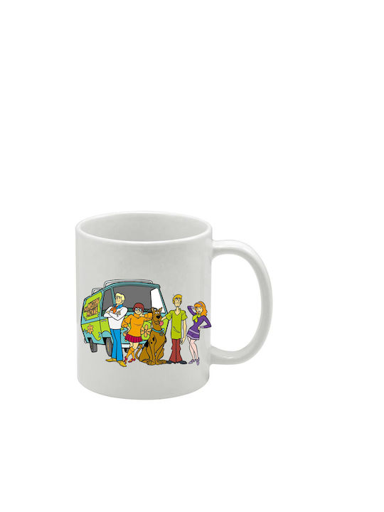Λευκή Κούπα Scooby Doo
