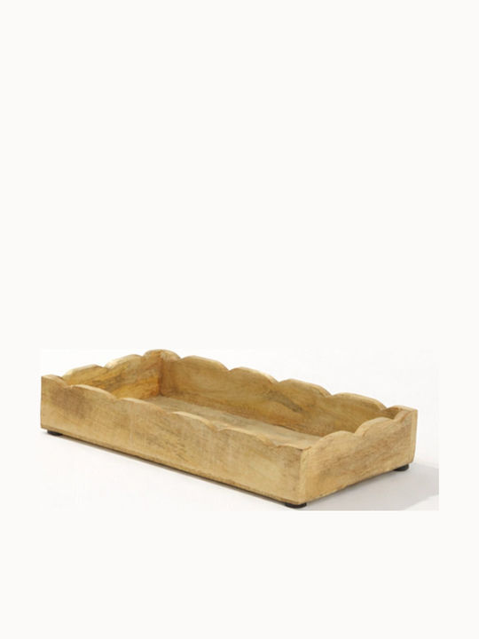 Kaemingk Tavă Decorativă Din Lemn Rectangulară 30.5x19.5x5cm