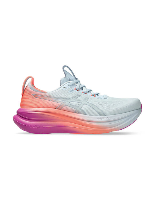 Gel-nimbus 28 Sunny Sizzle Women's Sport Shoes Running Gray