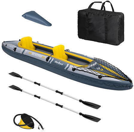 Rebel Active Πλαστικό Kayak Θαλάσσης 2 Ατόμων Μπλε