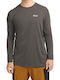 Long Sleeve Gray Blouse