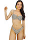 Set Bikini Șir De Caractere Animal Print Animal Print