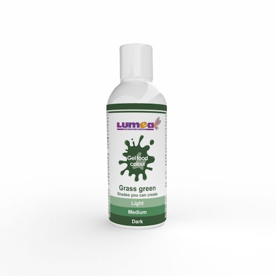 Lumea Χρώμα Ζαχαροπλαστικής σε Μορφή Gel Πράσινο 200gr