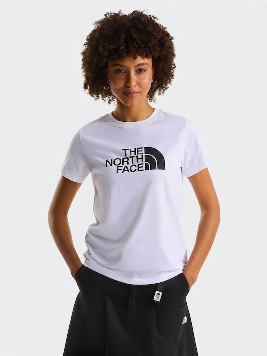 The North Face Γυναικεία Μπλούζα Βαμβακερή White
