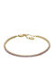 Fossil Women's Riviera Bracelet Gold Plated with Zircon 18cm
