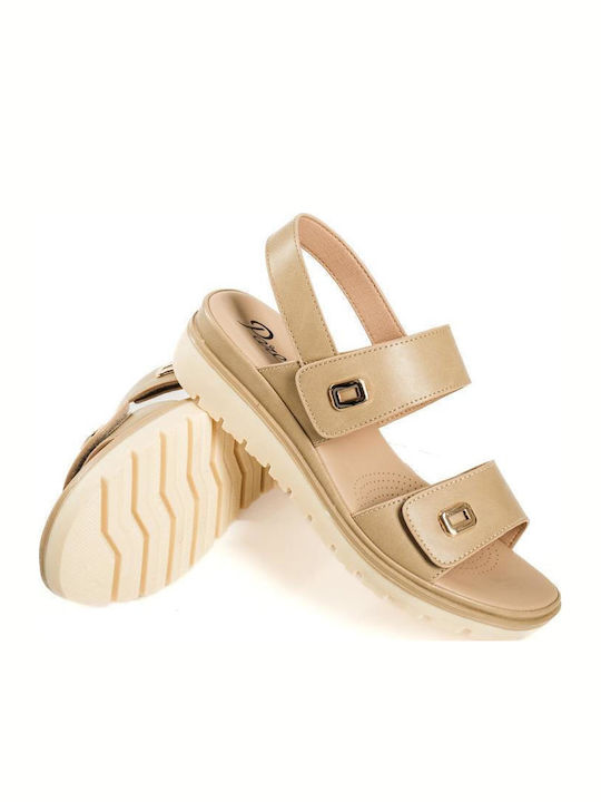 Women's Anatomic Flat Sandals Beige