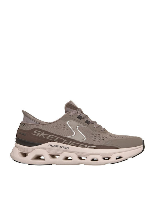 Skechers Glide-Step Sneakers Beige-Brown