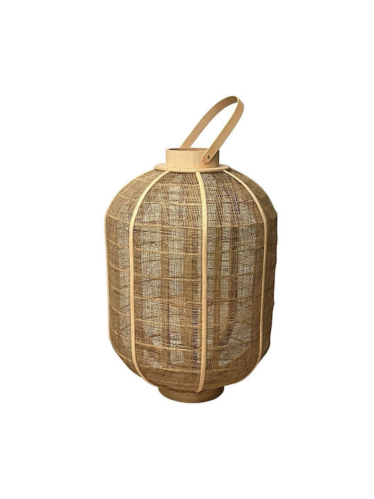 Marhome Bamboo Brown Lantern 38x38x55cm