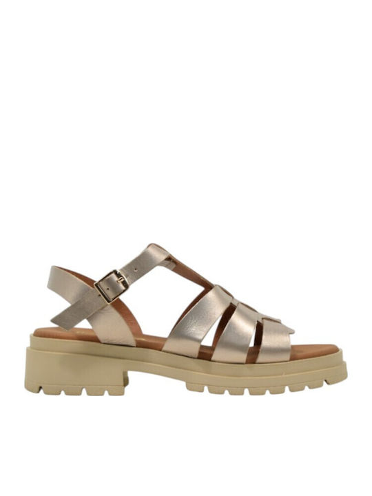 Ragazza Leather Sandals Beige