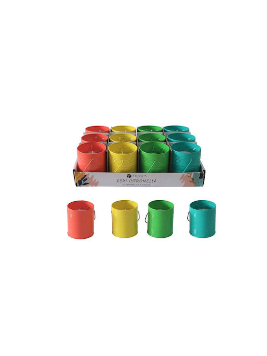 Estia Aromatic Candle In Metal Box Orange 100gr