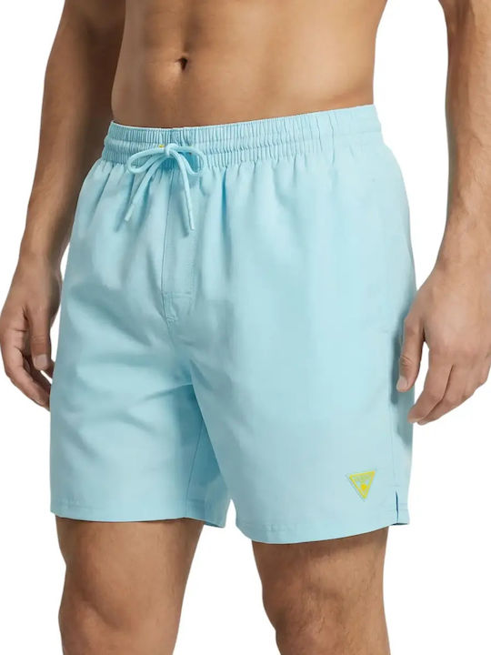 Guess Men's Swimwear Shorts Turquoise F6GT24WG2...