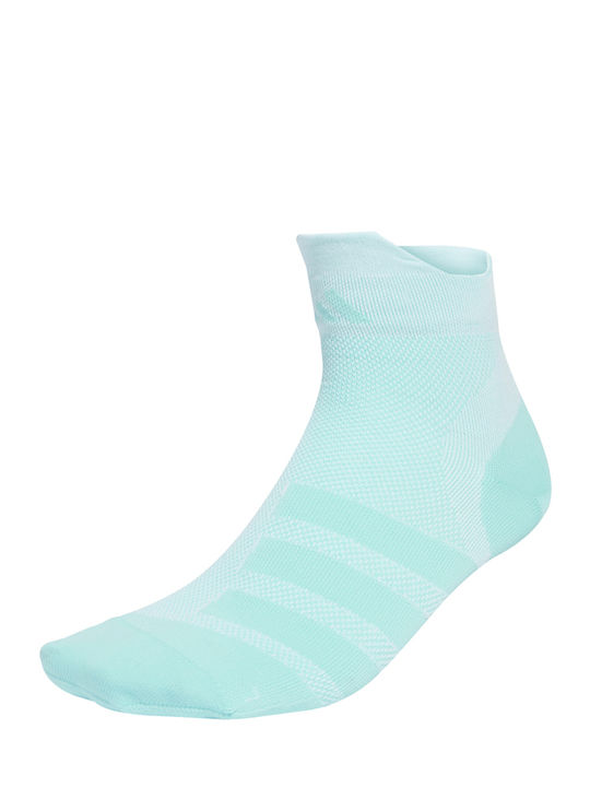 adidas Runxadizero Бягане Чорапи Зелени 1 Чифт