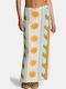 High Waist Maxi Skirt White