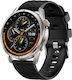 Kospet Magic R10 Stainless Steel Αδιάβροχο Smartwatch με Παλμογράφο (Ασημί)
