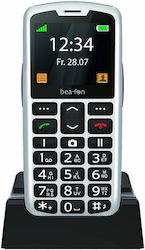 Bea-fon SL260 Dual SIM Κινητό με Μεγάλα Κουμπιά Ασημί Bea-fon SL260 Dual SIM Κινητό με Μεγάλα Κουμπιά Ασημί