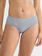 Feel Bliss Hipster Women's Slip Seamless With Lace Gray