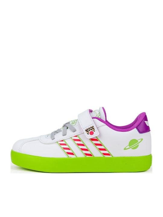 adidas Vl Court Παιδικά Sneakers Λευκά