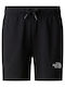 Kids Fabric Shorts/Bermuda Simple Dome Light Black
